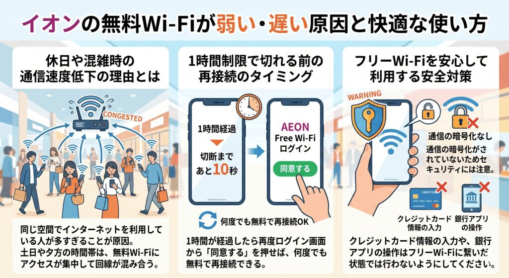イオン　Wi-Fi　弱い