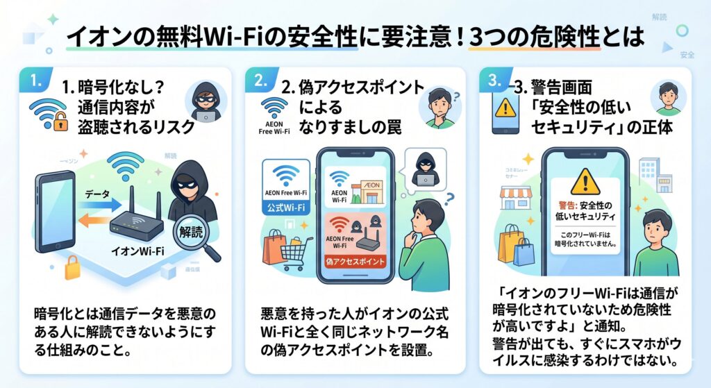 イオン　Wi-Fi　安全性