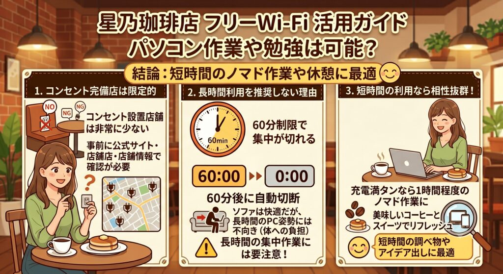 星乃珈琲店 Wi-Fi パスワード
