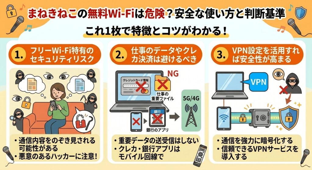 まねきねこ Wi-Fi 危険