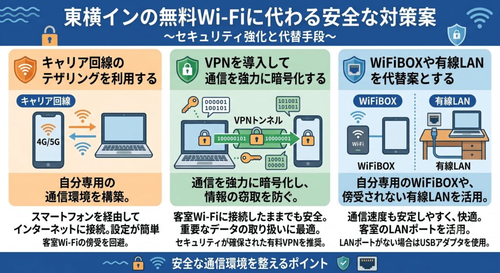 東横イン Wi-Fi セキュリティ