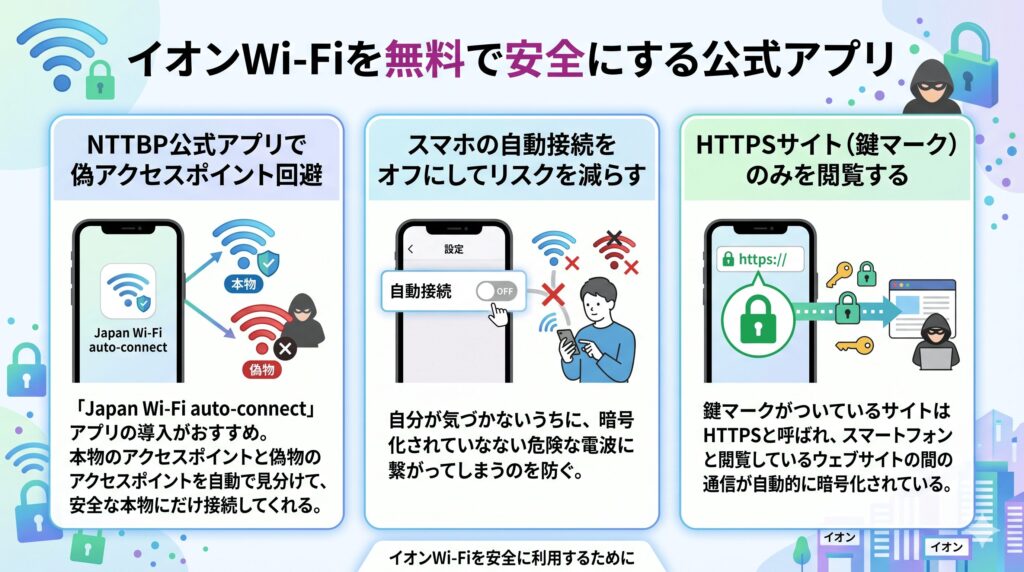 イオン　Wi-Fi　安全性