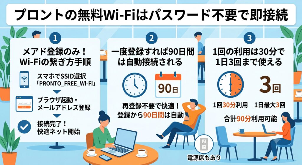 プロント Wi-Fi パスワード