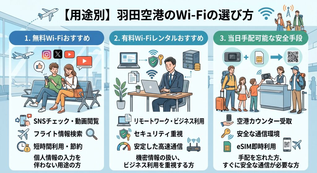 羽田空港 Wi-Fi 繋がらない