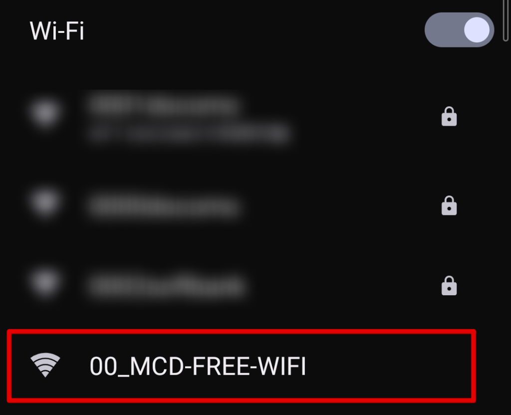 マクドナルド Wi-Fi 安全性