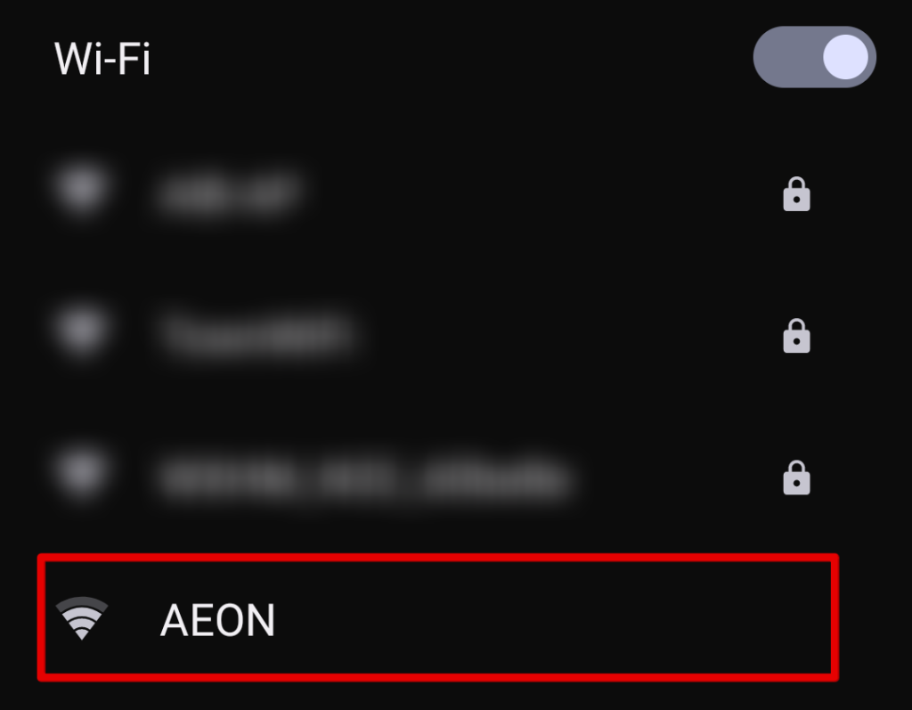 イオン Wi-Fi 繋がらない